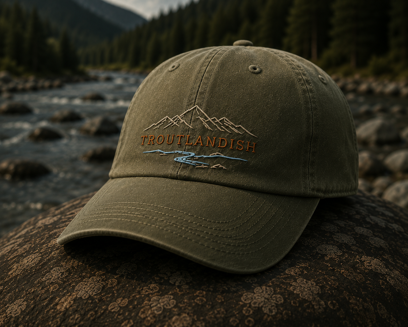 Troutlandish Cotton Twill Hat